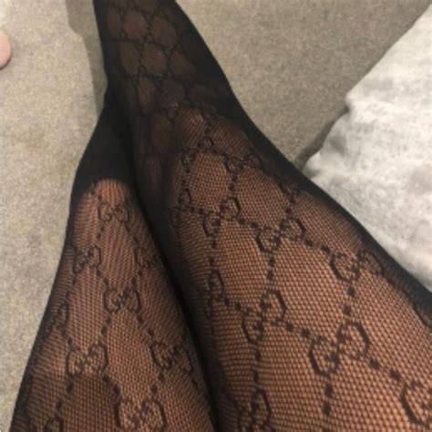 gucci black lace tights|Gucci tights poshmark.